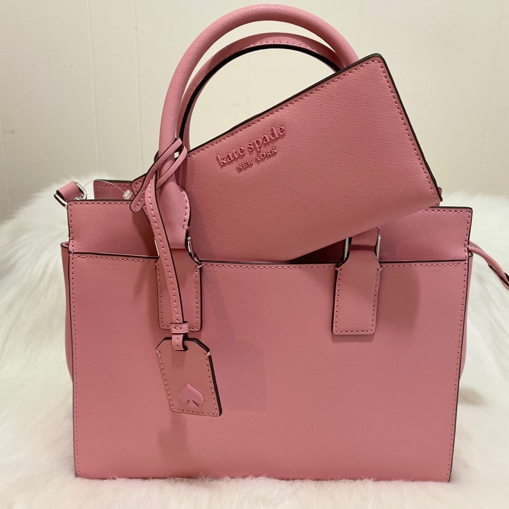 KATE SPADE BUNDLE (SATCHEL/LARGE WALLET) - Picture 2 of 5